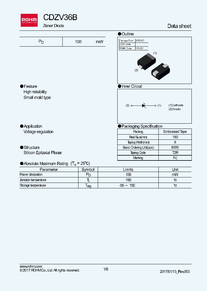 CDZV36B_8830029.PDF Datasheet