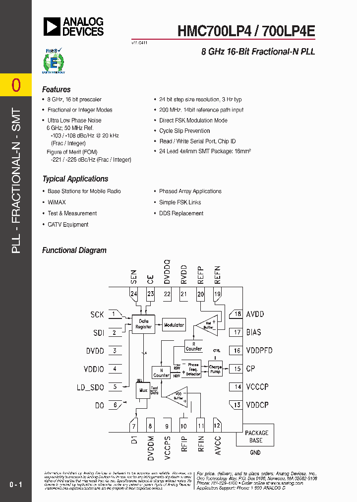 HMC700LP4_8889069.PDF Datasheet