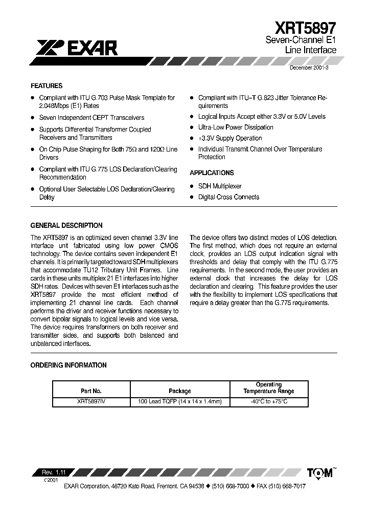 XRT5897_8903454.PDF Datasheet