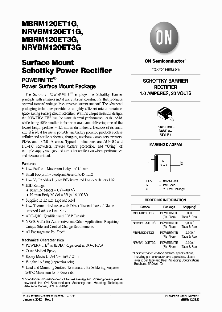 NRVBM120ET3G_8906490.PDF Datasheet