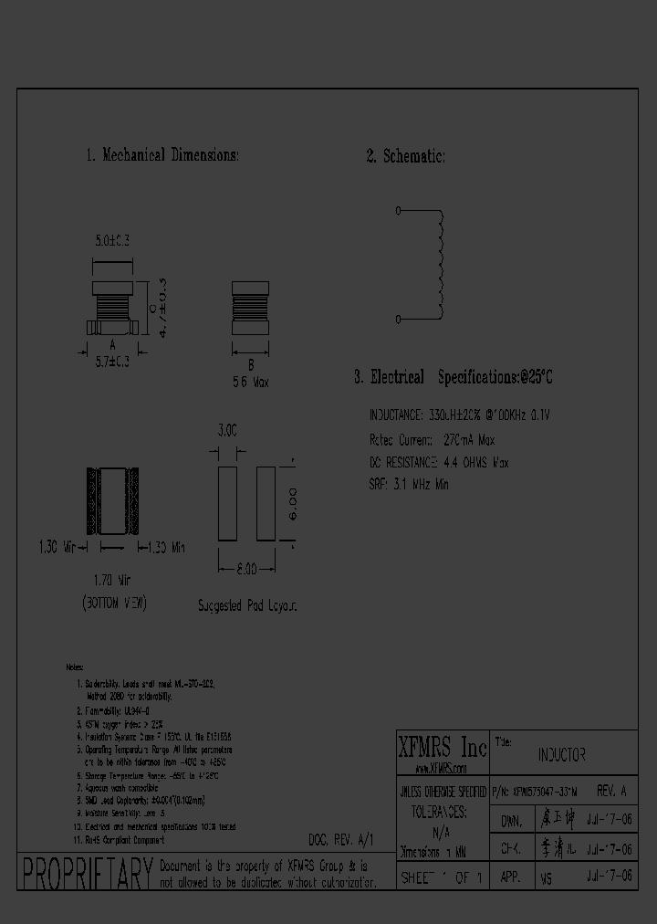 XFWI575047-331M_8922158.PDF Datasheet