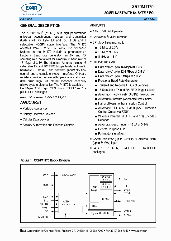 XR20M1170IL16TR-F_8981953.PDF Datasheet