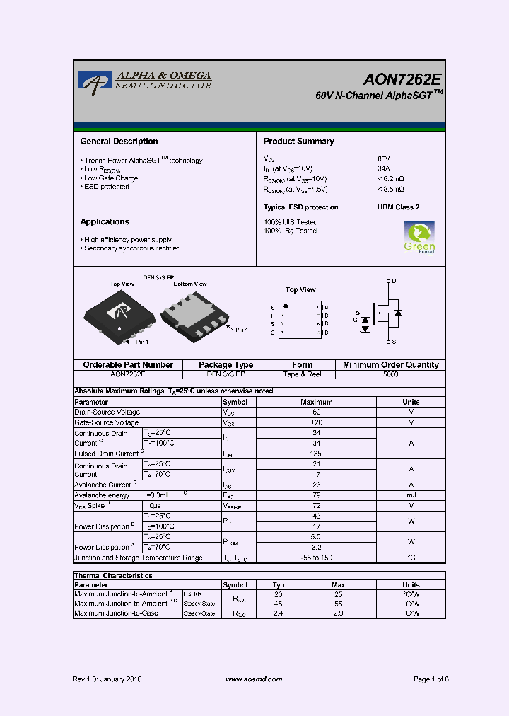 AON7262E_8984433.PDF Datasheet