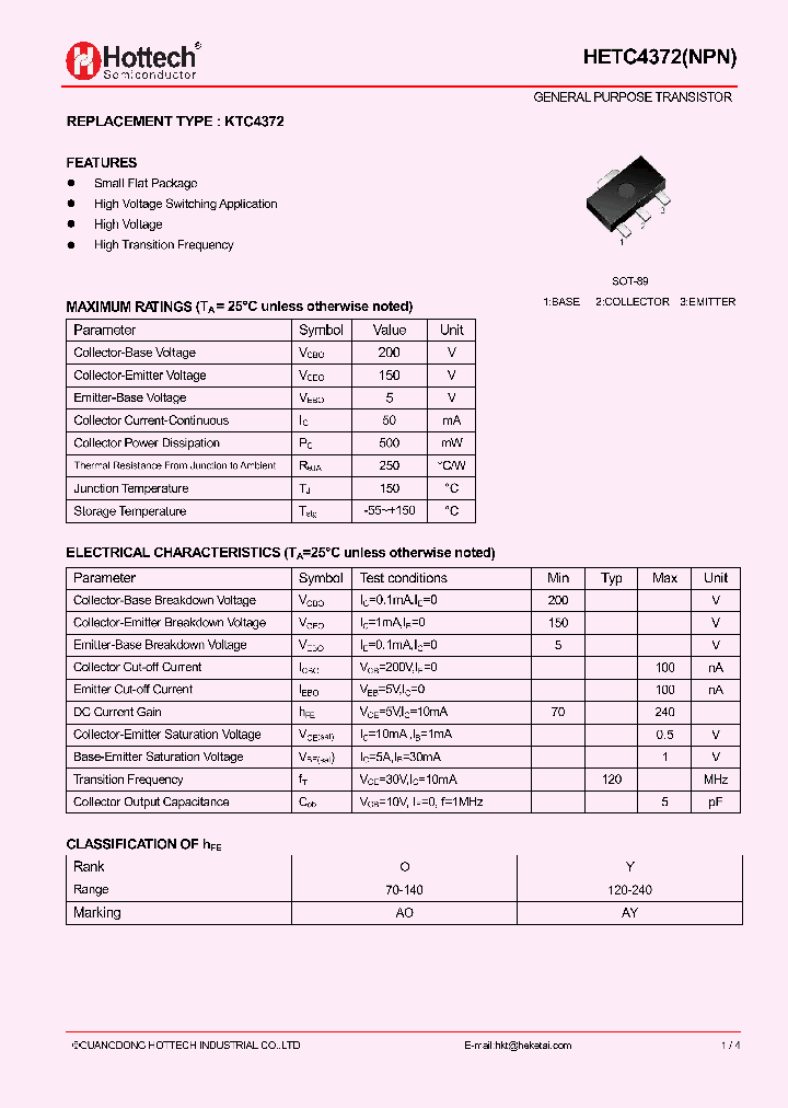 HETC4372_9000467.PDF Datasheet