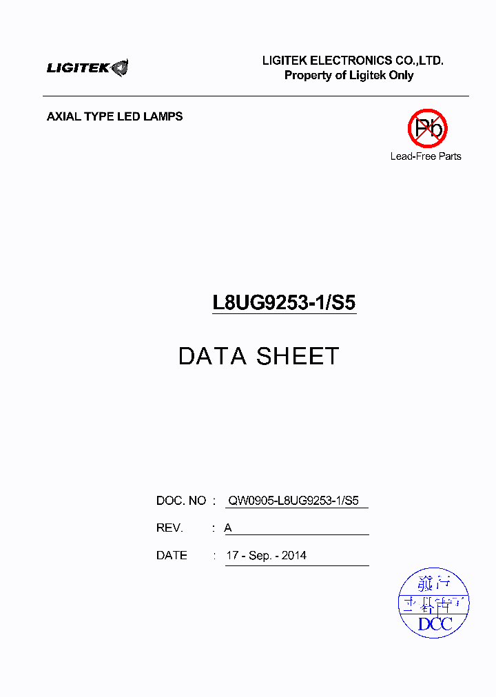 L8UG9253-1-S5_9011952.PDF Datasheet