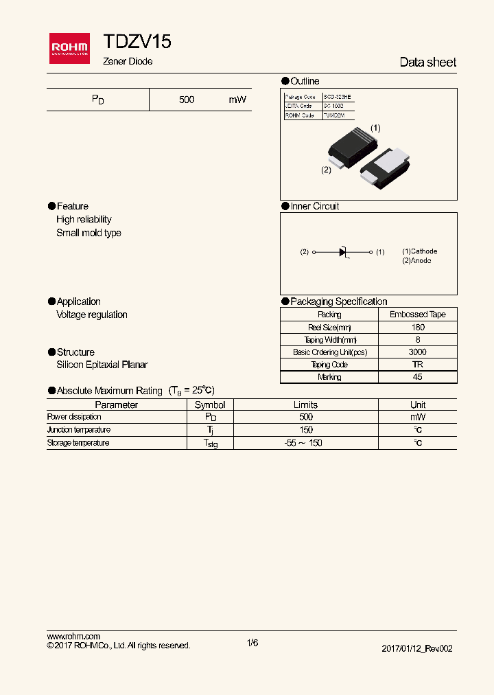 TDZV15_9012980.PDF Datasheet