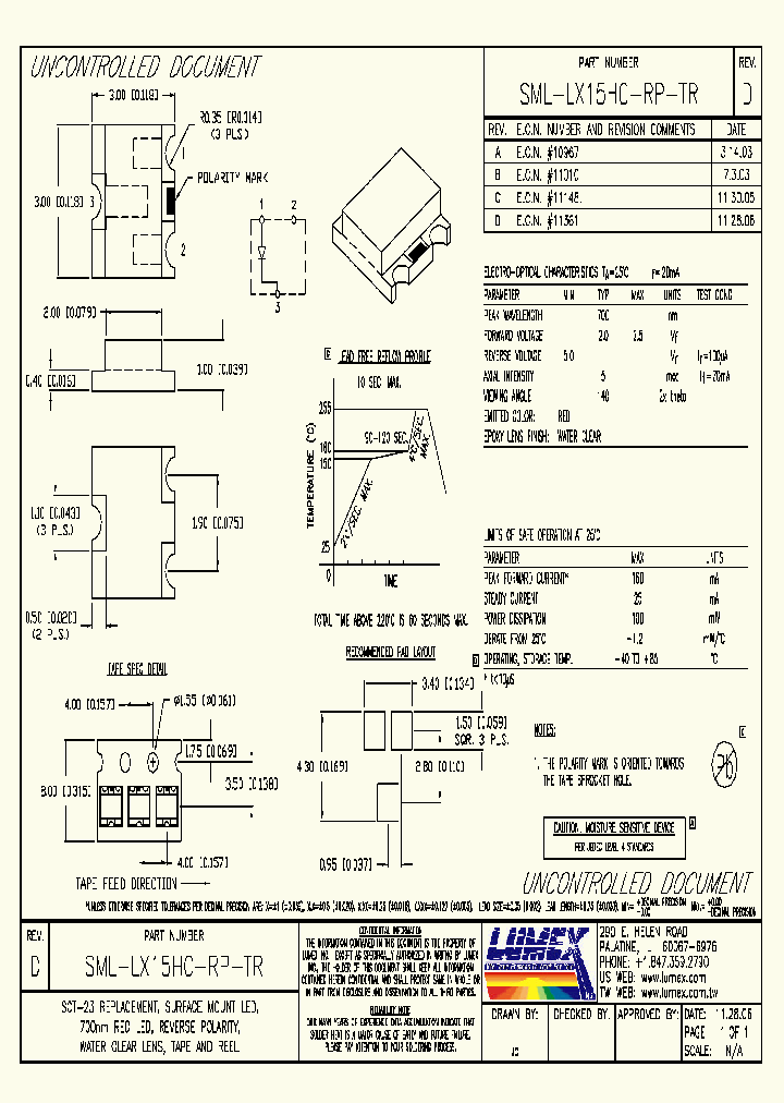 SML-LX15HC-RP-TR_9020601.PDF Datasheet