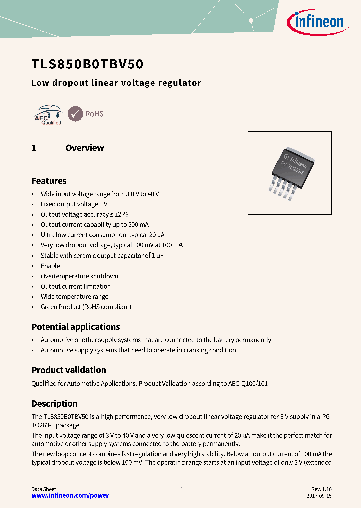 TLS850B0TBV50_9020790.PDF Datasheet