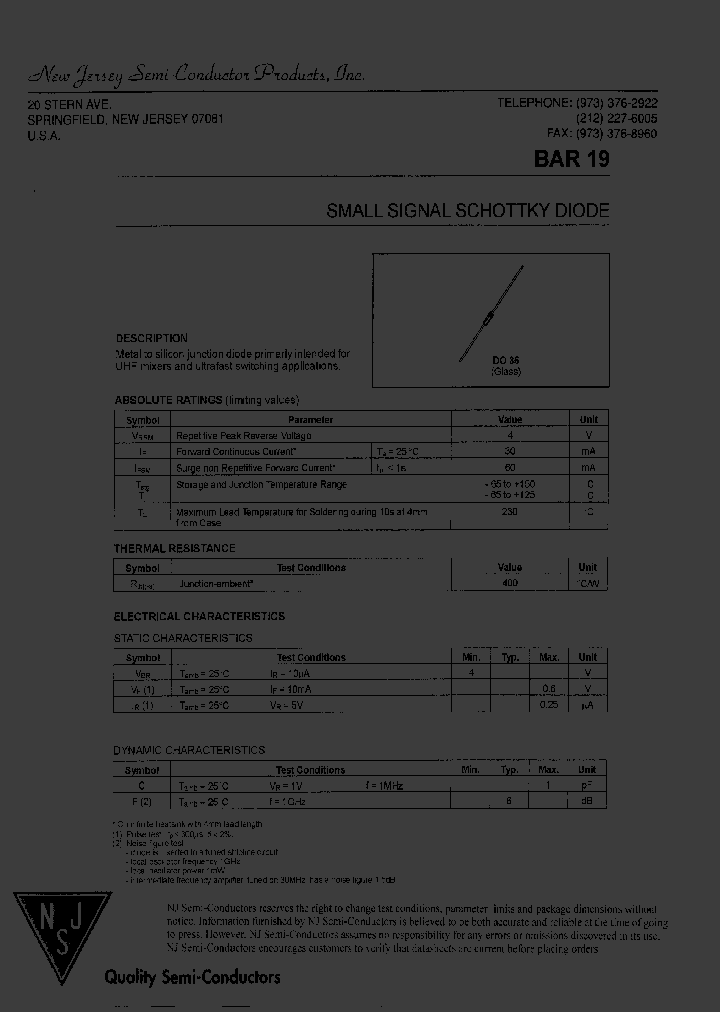 BAR19_9026813.PDF Datasheet