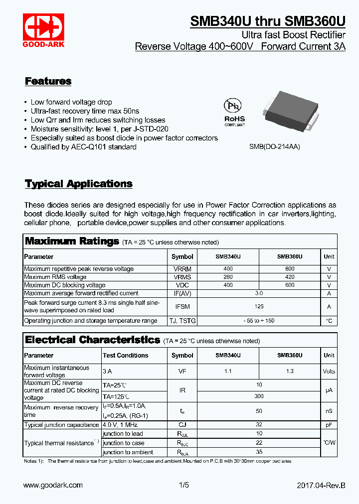 SMB340U_9061791.PDF Datasheet