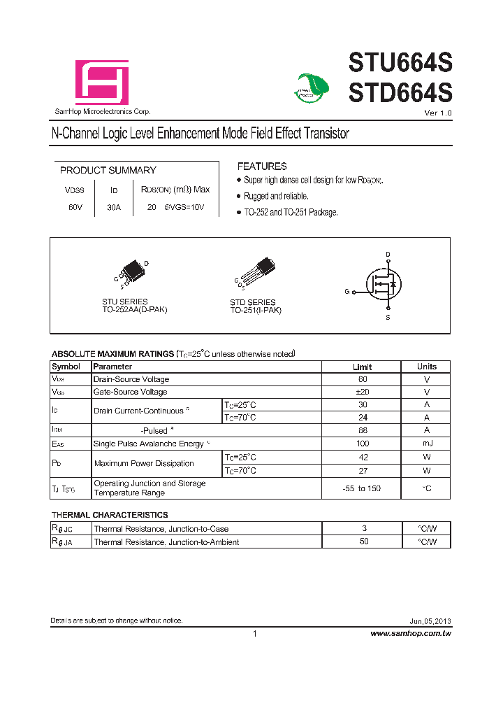 STU664S_9063081.PDF Datasheet