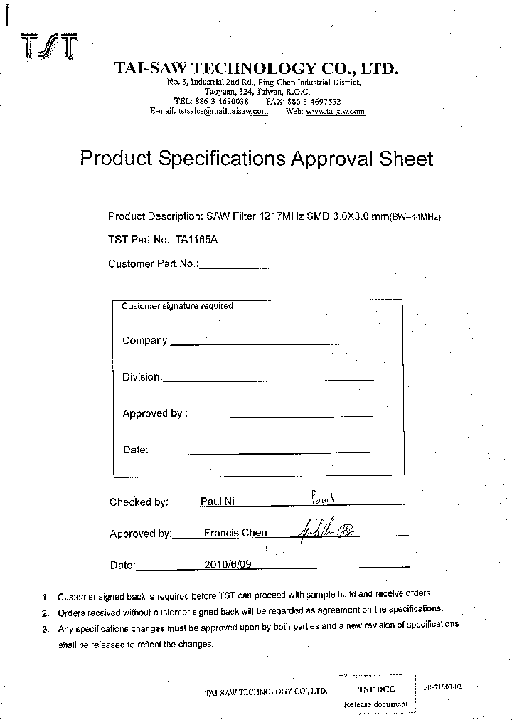 TA1165A_9080236.PDF Datasheet