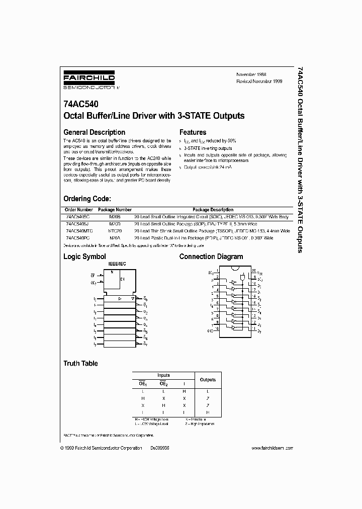 74AC540CW_9092700.PDF Datasheet