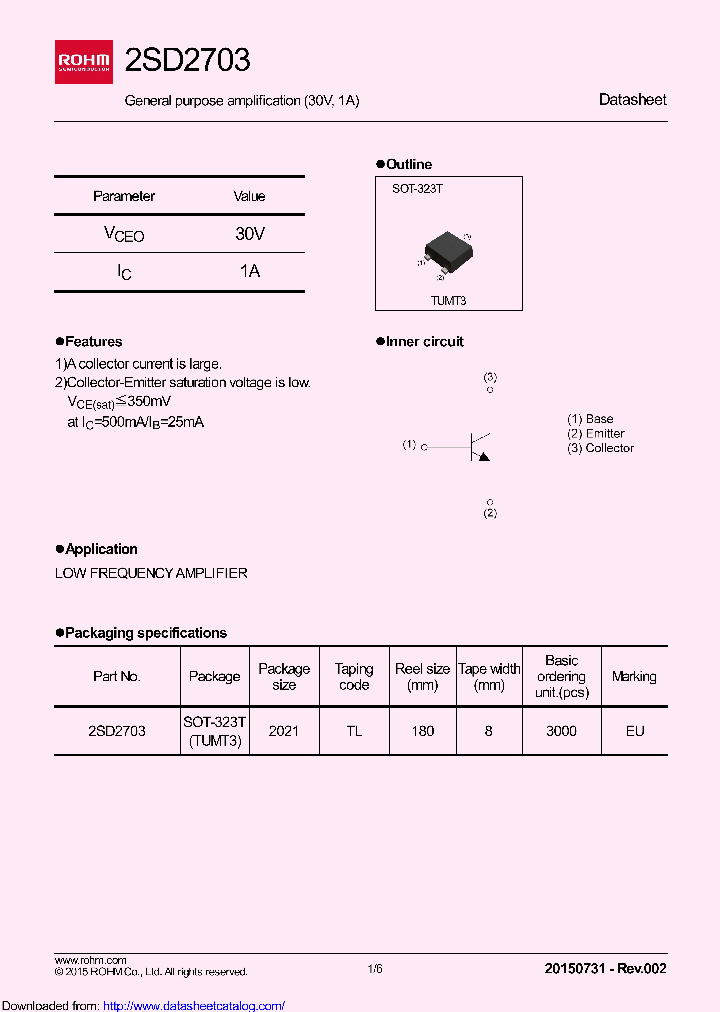 2SD2703TL_9094039.PDF Datasheet